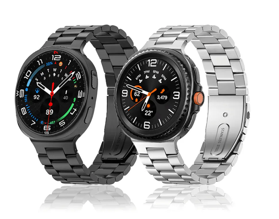 Galaxy Watch 8/Dây đeo kim loại cổ điển (kính cường lực được cung cấp)