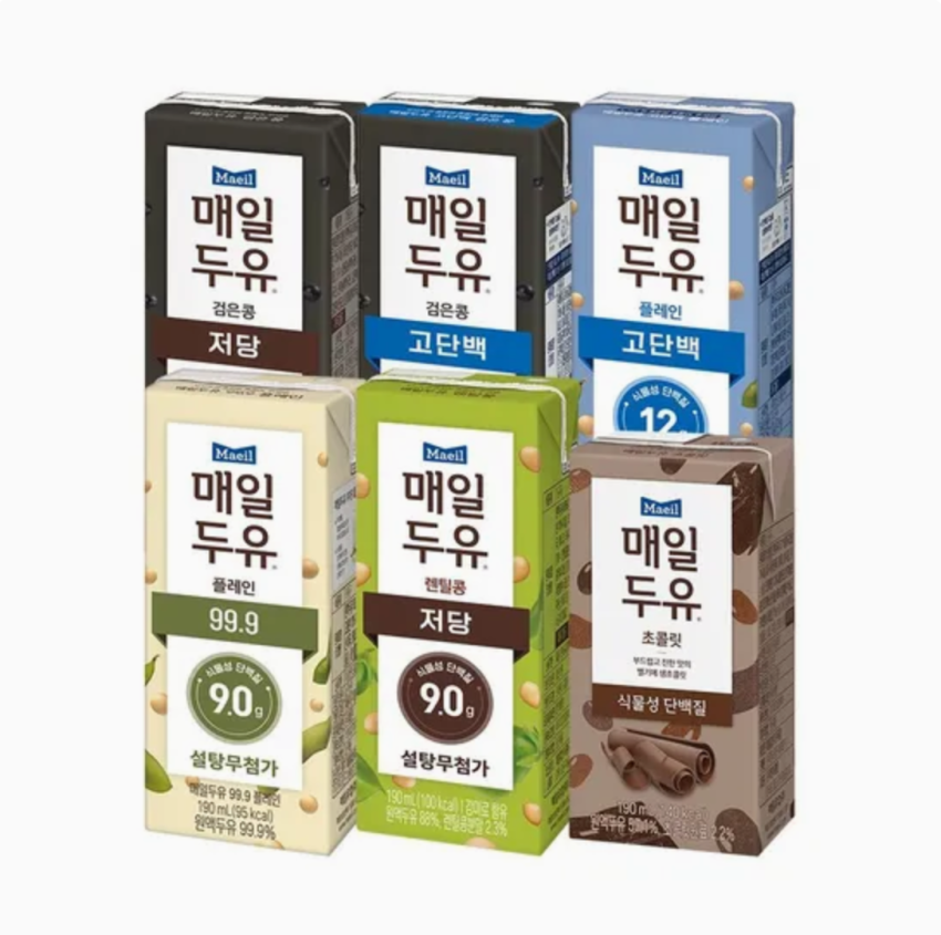 48 gói sữa đậu nành ít đường mỗi ngày