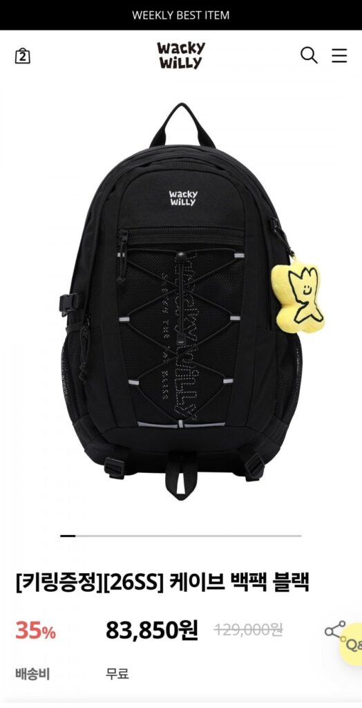Balo Cave Đen 28L