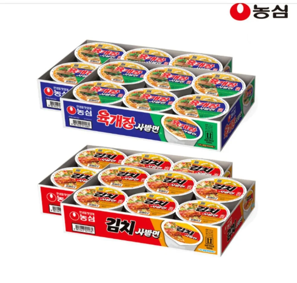 Phần Nongshim Yuksa Kimsa (Yukgaejang Ramen 86g