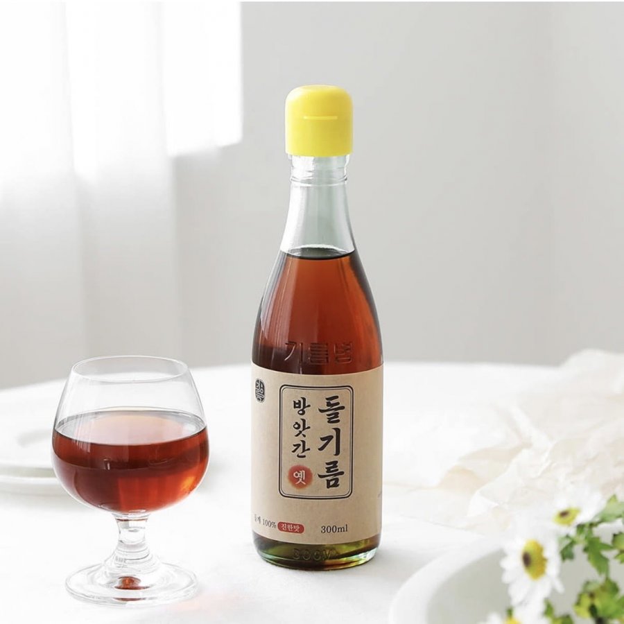 2 chai dầu tía tô ép lạnh 300ml