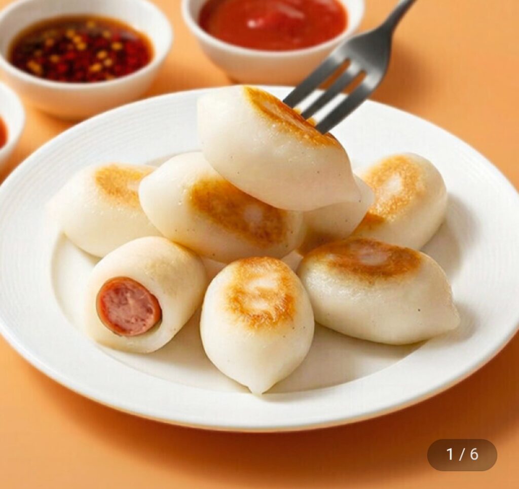 [G Market] 1 túi bánh gạo thịt bò ăn một miếng (9.900 KRW / miễn phí vận chuyển)