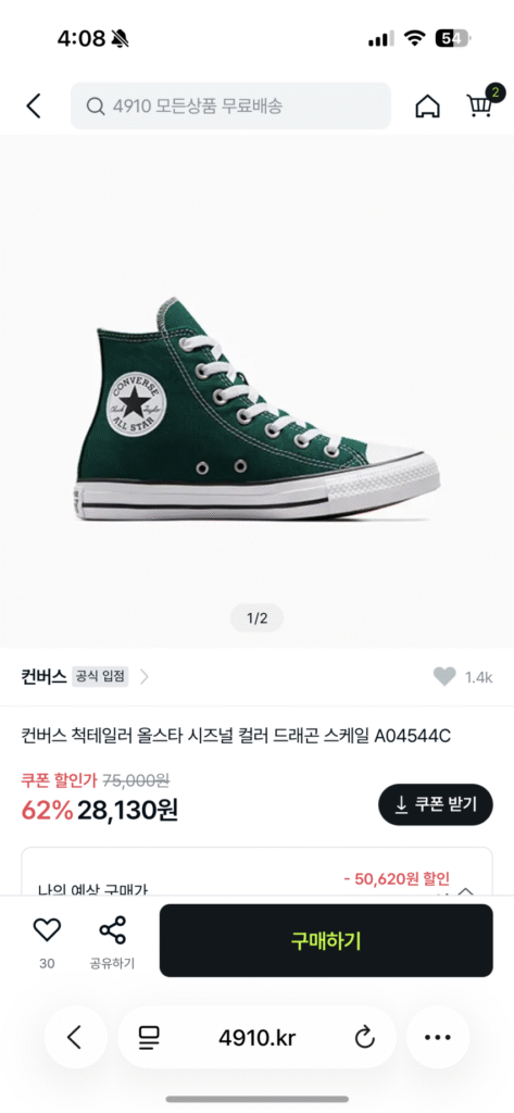 Converse Chuck Taylor All Star Seasonal Color Dragon Size