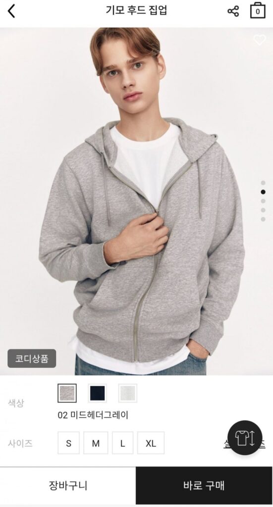 dây kéo có mũ trùm đầu chải kỹ