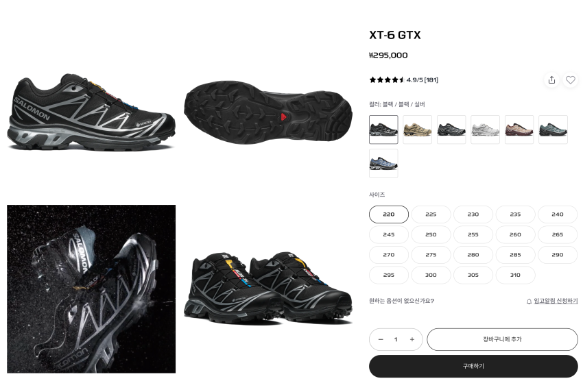 Salomon XT-6 GTX