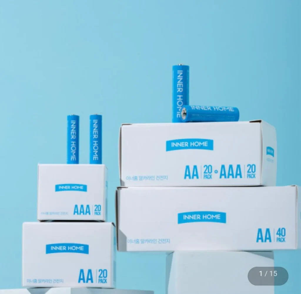 Pin nội nhà kiềm AA/AAA 40 gói