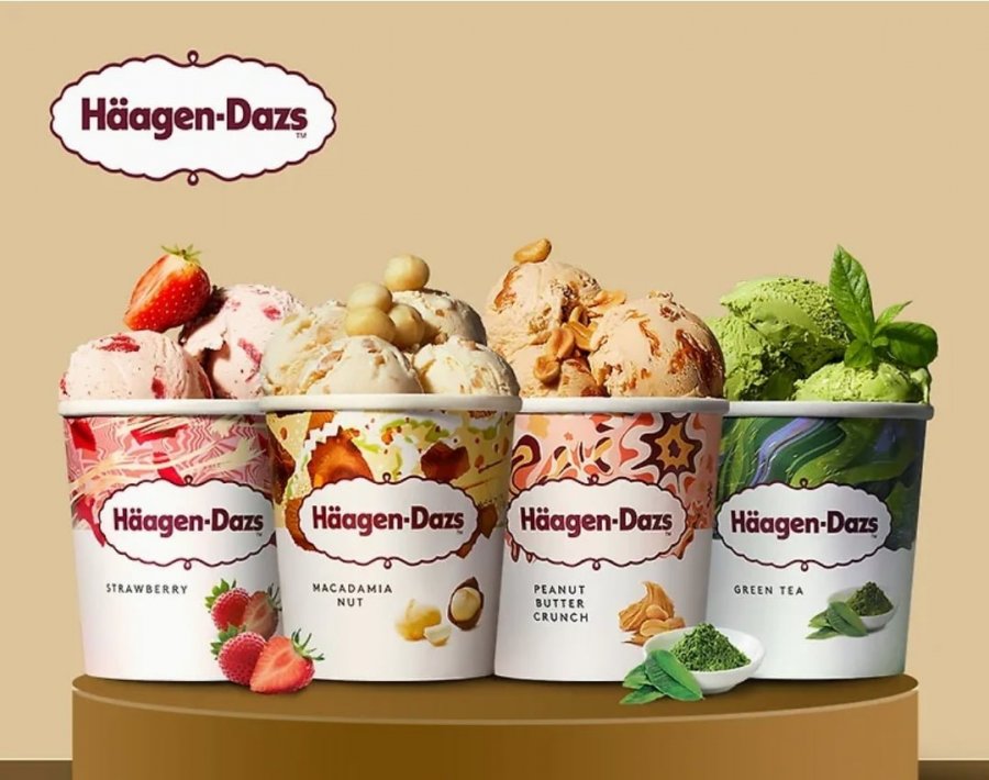 6 Haagen Daz