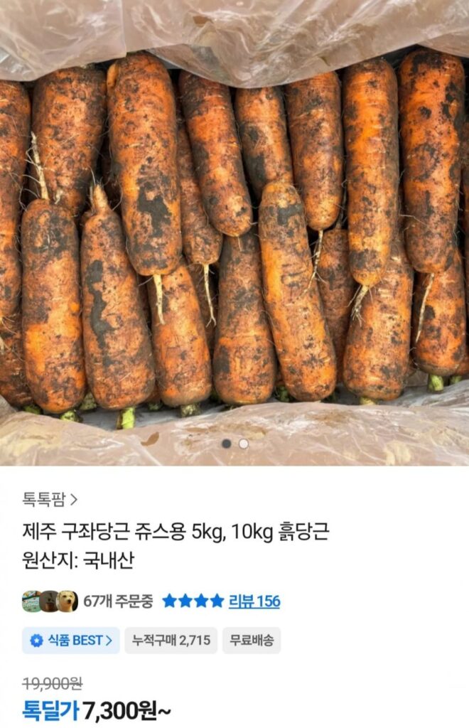 5kg nước ép rễ cây Jeju Gujwa