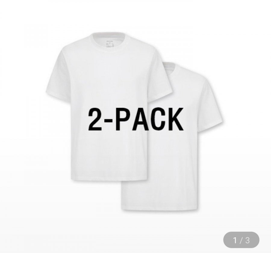 2 phiên bản áo thun ngắn tay cotton 100