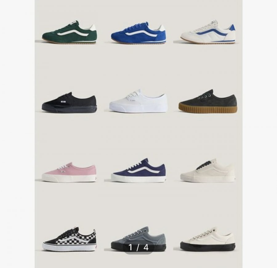 Bộ sưu tập giá đồng phục Vans, 13 loại trong đó có Old School Authentic Super Low Pro