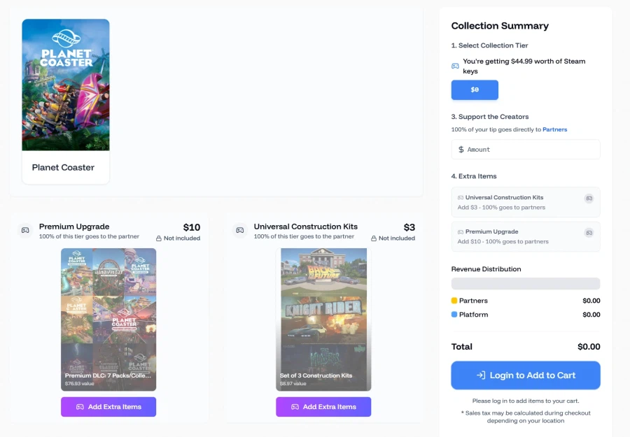 Phiên bản hơi nước của Planet Coaster