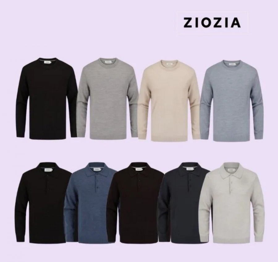 Bộ sưu tập cà vạt cổ tròn trơn Geogia