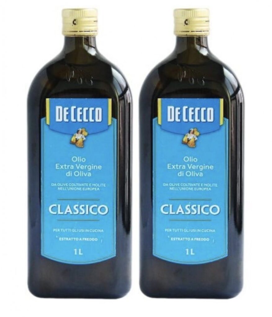 Dầu ôliu nguyên chất DeCecco Classic 1L x 2