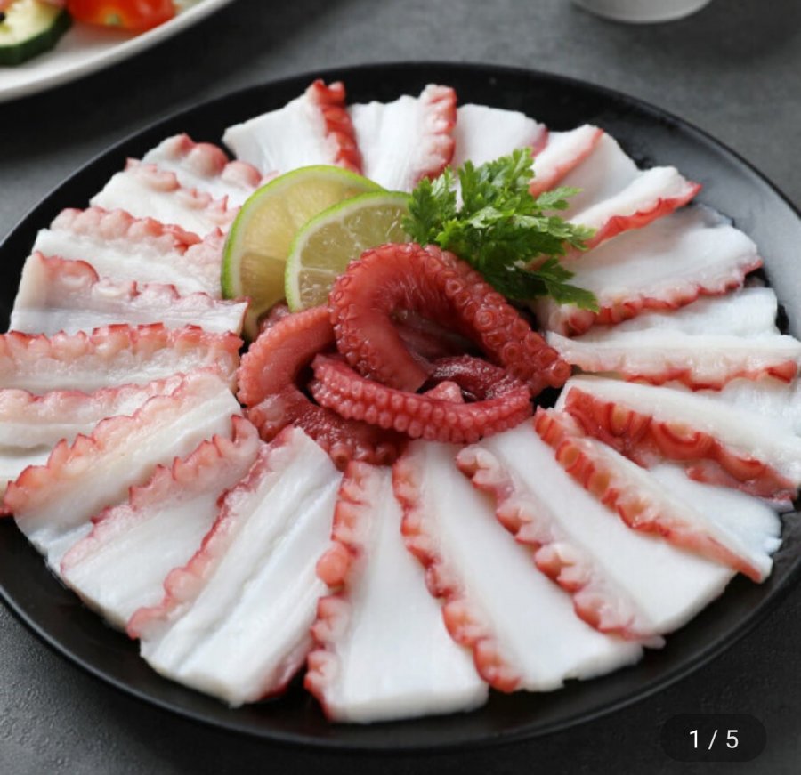 Chân bạch tuộc luộc, bạch tuộc đá, bạch tuộc luộc 300g 2 gói