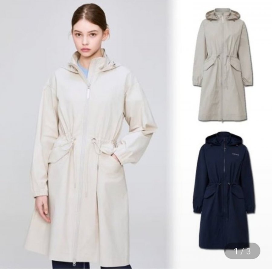 Áo khoác dài thường ngày mùa xuân và mùa hè của Eider dành cho nữ