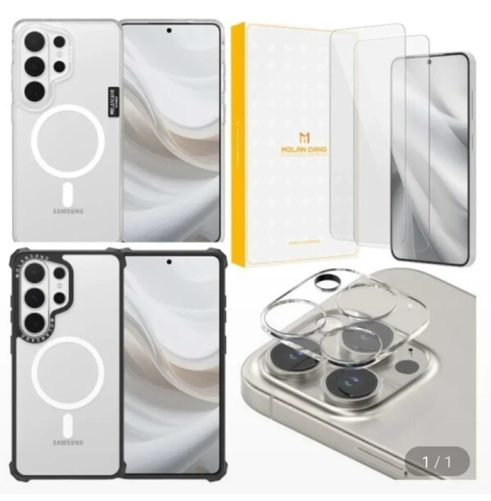 Ốp lưng trong suốt Galaxy iPhone 1+1+1