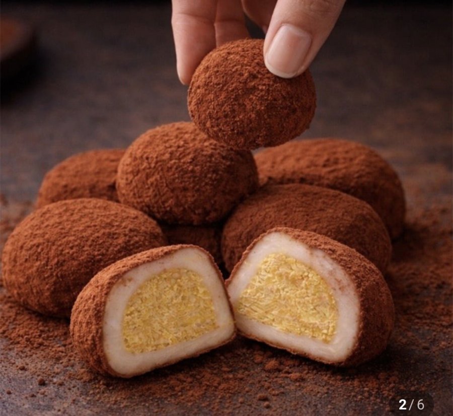 Mochi gạo nếp socola pojokku 300g