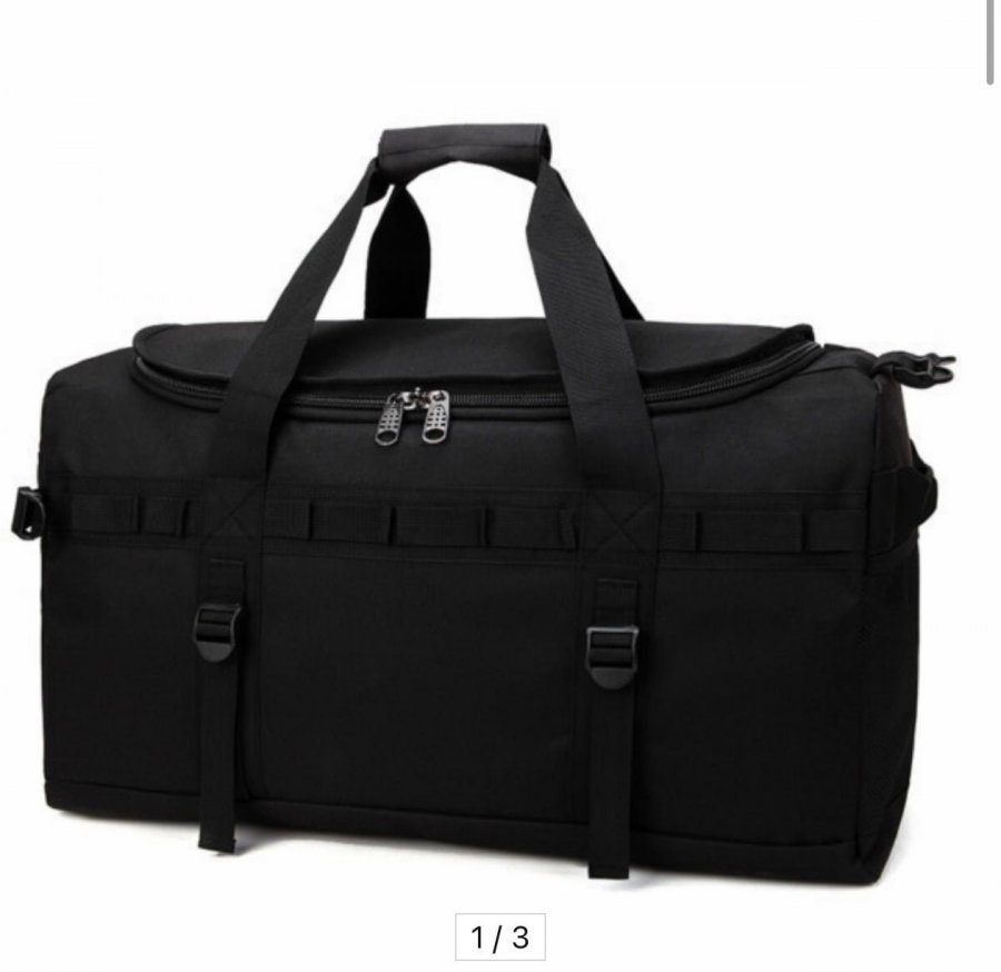 Túi vải thô lớn 58L