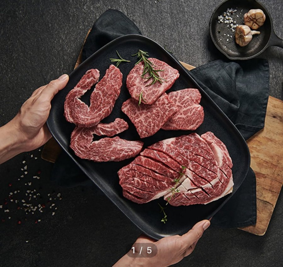 1++ Thịt thăn bò Hàn Quốc không kháng sinh 200g