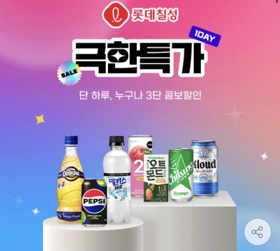 Nước giải khát Lotte Chilsung giá cực đặc biệt Yucle giảm giá