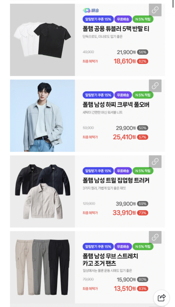 [Khác] Áo khoác vải chéo có khóa kéo dành cho nam của Polham