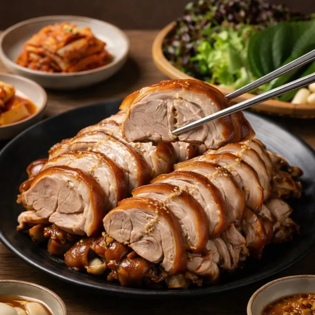 Chân lợn rút xương tỏi đen Three Brothers 250g