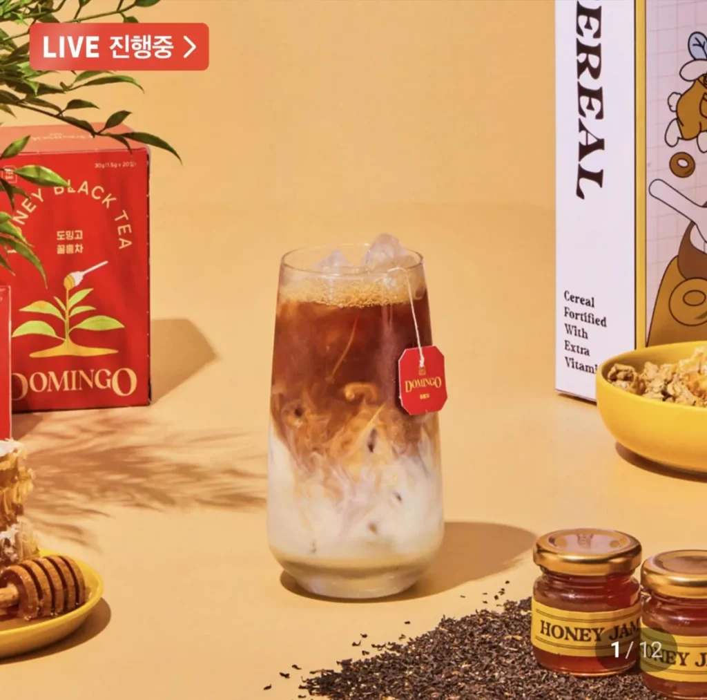 Trà đen mật ong Domingo 40 túi trà