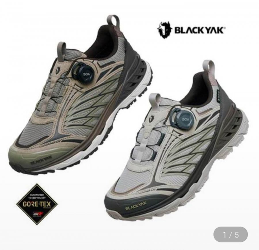 Giày leo núi Yak Gore-Tex 343 MAX D PRM GTX màu đen