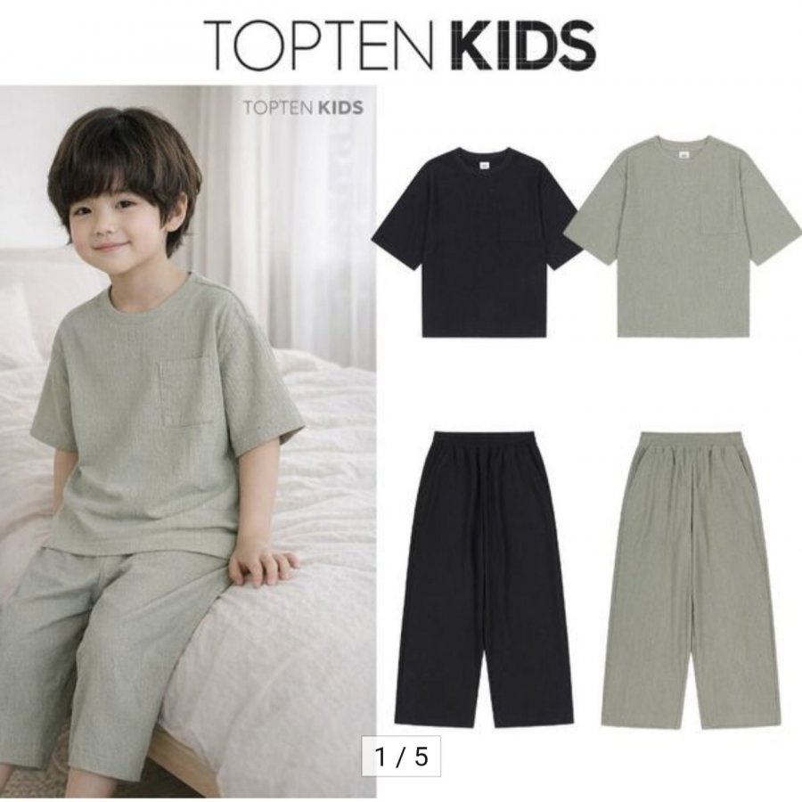 Top Ten Áo thun ngắn tay có túi nhăn dành cho trẻ em/Quần 9 phần tư