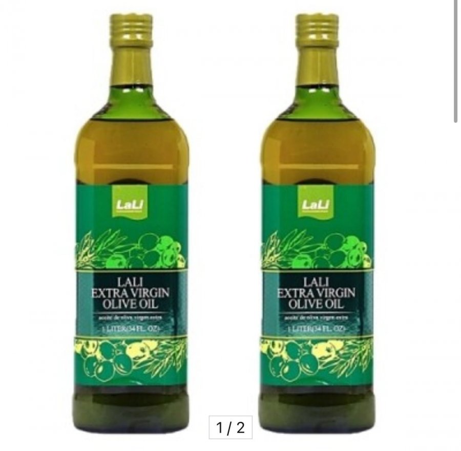 2 chai dầu olive nguyên chất Lari 1L