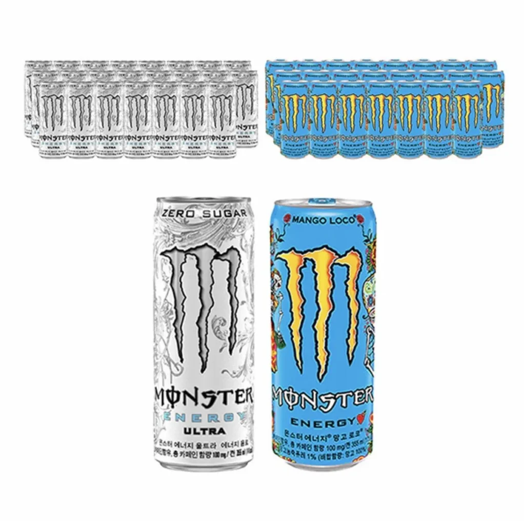 Monster Energy Ultra, 355ml, 24 viên + Monster Energy Mango Loco, 355ml, 24 viên T Memberhip