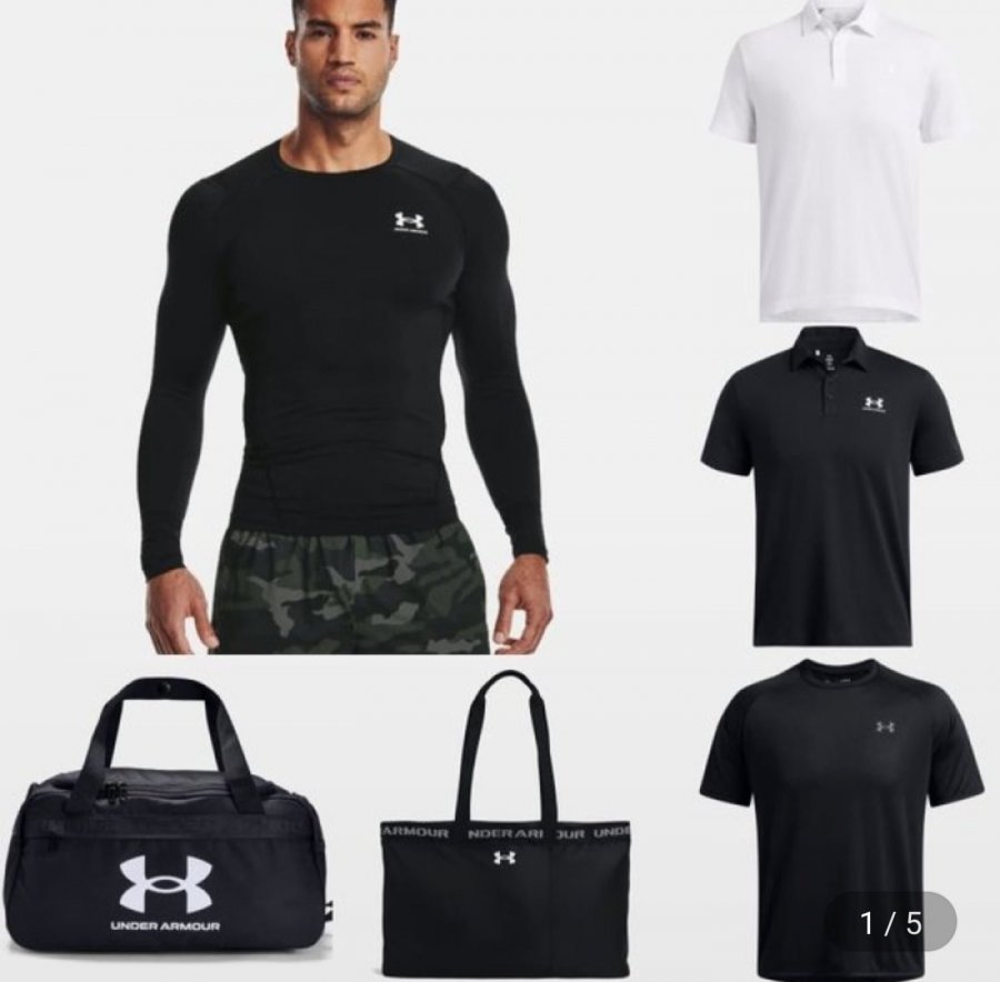 Under Armour Heat Gear Compression Quần áo thể thao chức năng Các loại