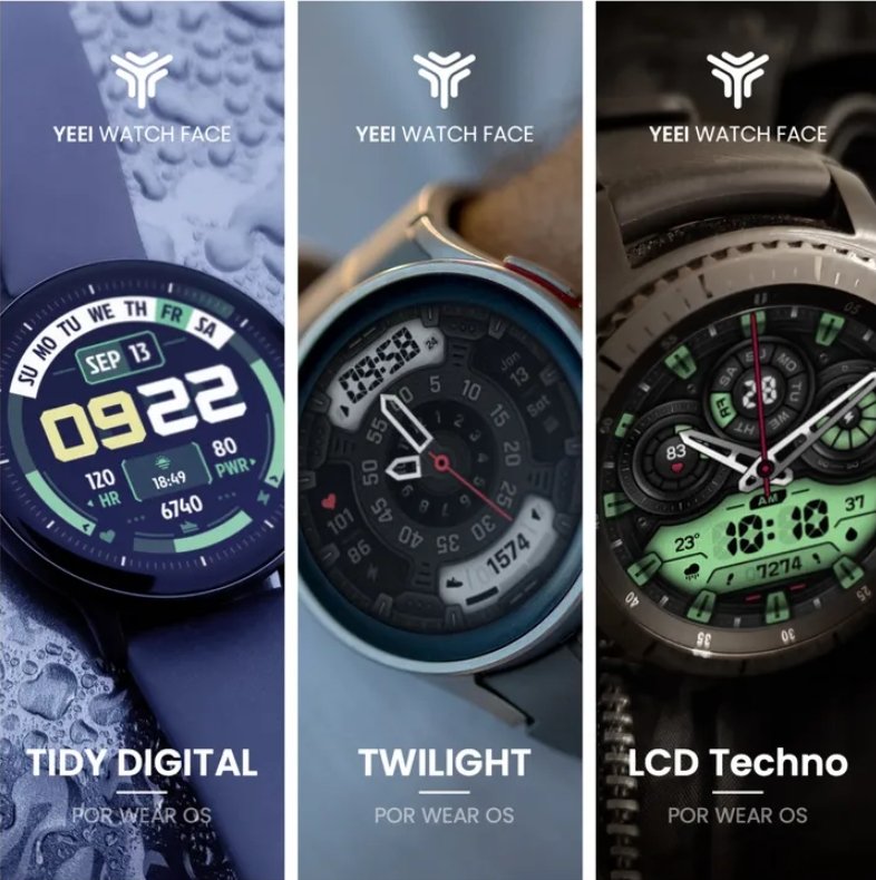 3 loại mặt đồng hồ Galaxy Watch Yeei