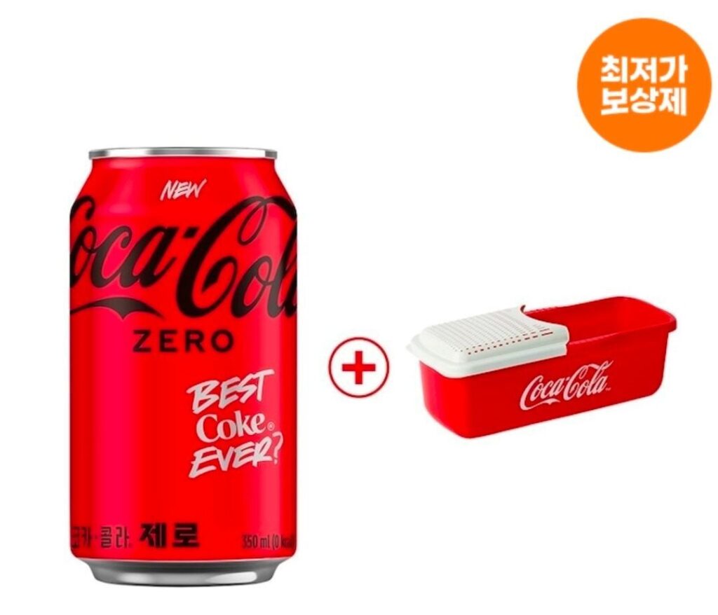 Coca-Cola Zero 350ml 24 lon / Coca-Cola Zero Zero 350ml 24 lon