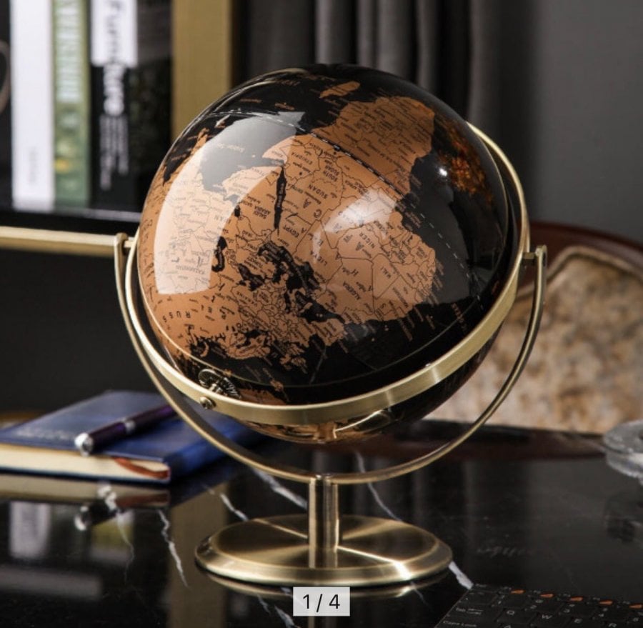 Quả cầu Anh cỡ lớn ORBIS Gold Black 26cm