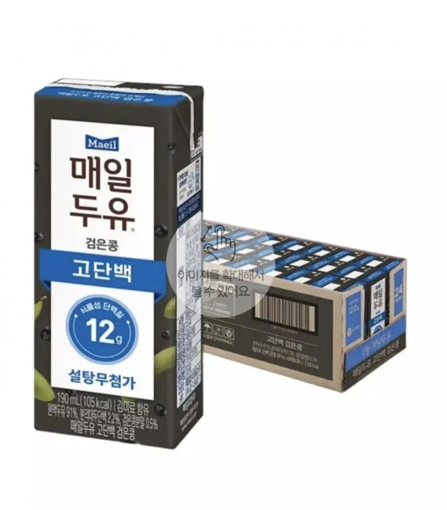 Sữa đậu nành Maeil Đậu đen Protein cao 190ml 24 miếng