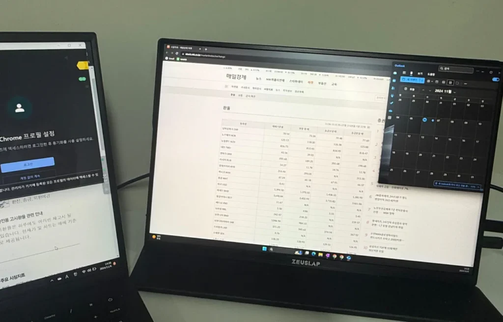 Màn hình phụ của Zeus Lab (khác nhau + giá trung bình)