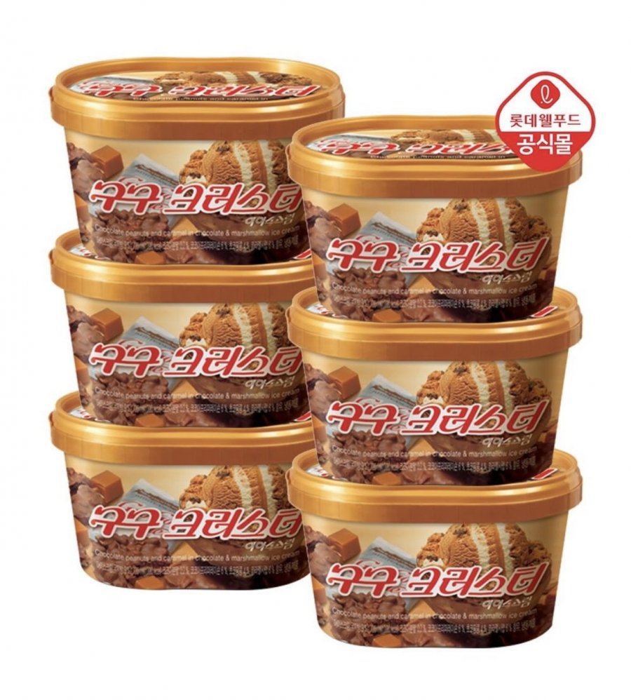 Bánh nướng Lotte Gugu 660ml x 6