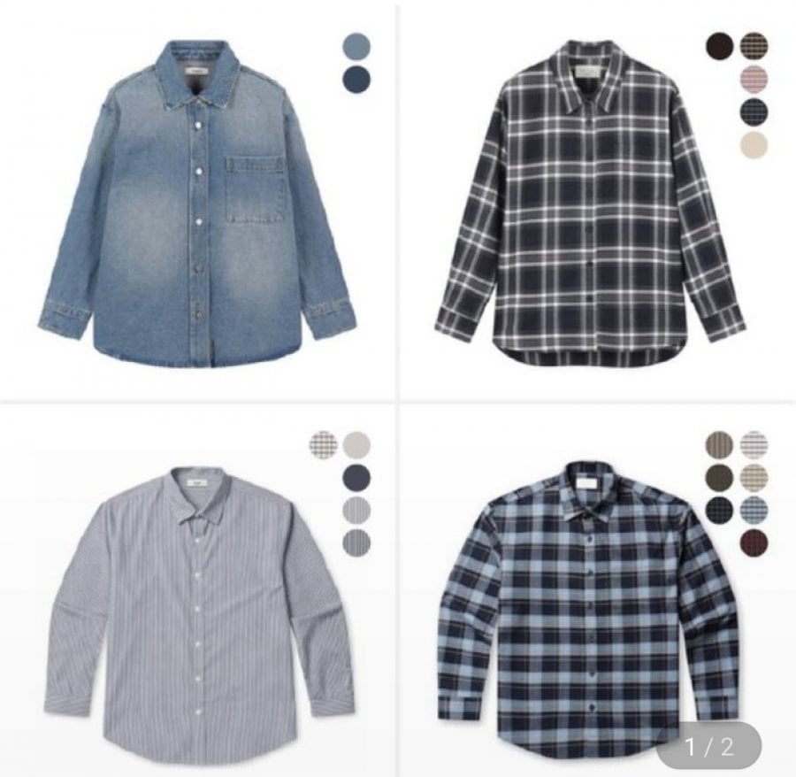 Các loại áo sơ mi Polham