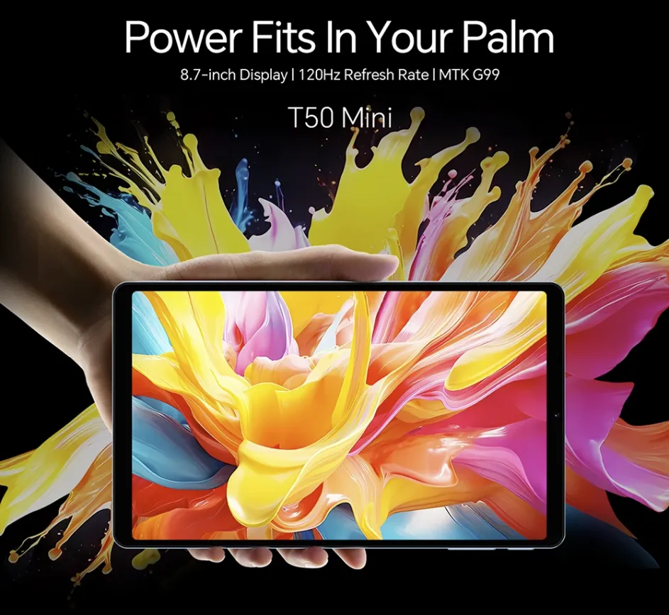 Giải quyết máy tính bảng T50 Mini LTE cuối cùng