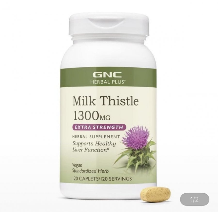 Cây kế sữa GNC 1300mg (120 viên)