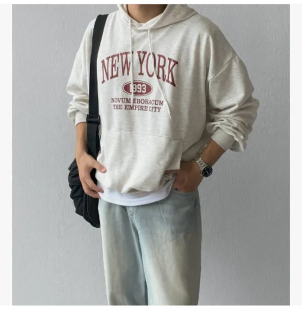 [Lotte On] Áo hoodie Unisex Empire (19.480 KRW / Miễn phí vận chuyển)