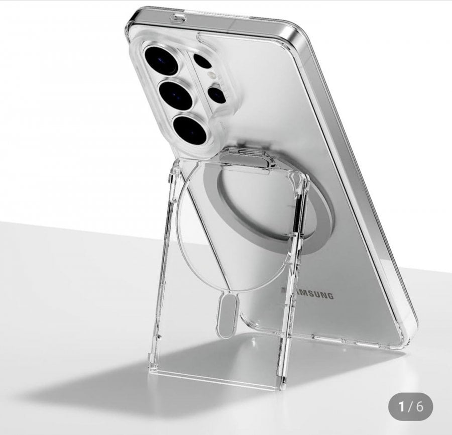 Hộp đựng thẻ MagSafe có giá đỡ tương thích với Galaxy cho 2 thẻ