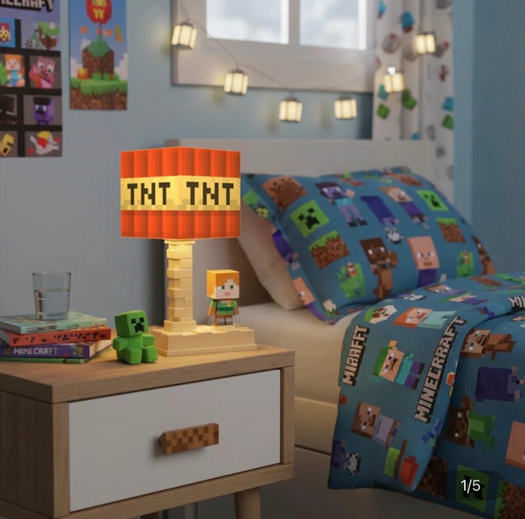 [G Market] Minecraft Minecraft TNT Creeper Mood Light 26 loại