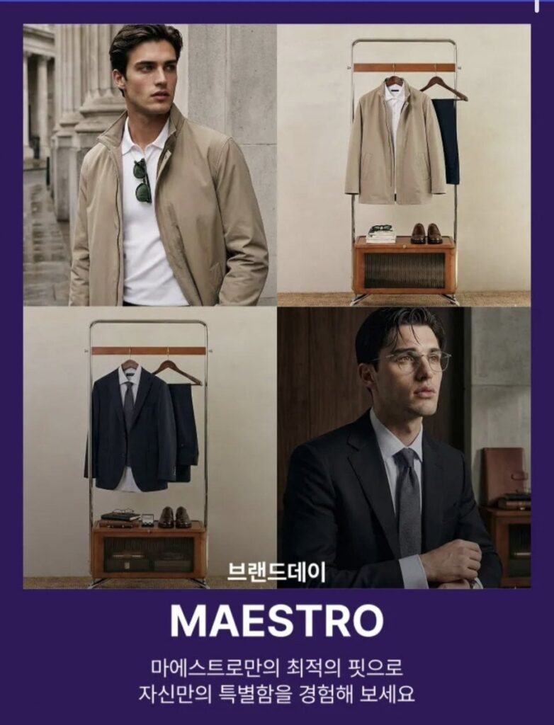 Áo khoác nửa cổ cao Maestro