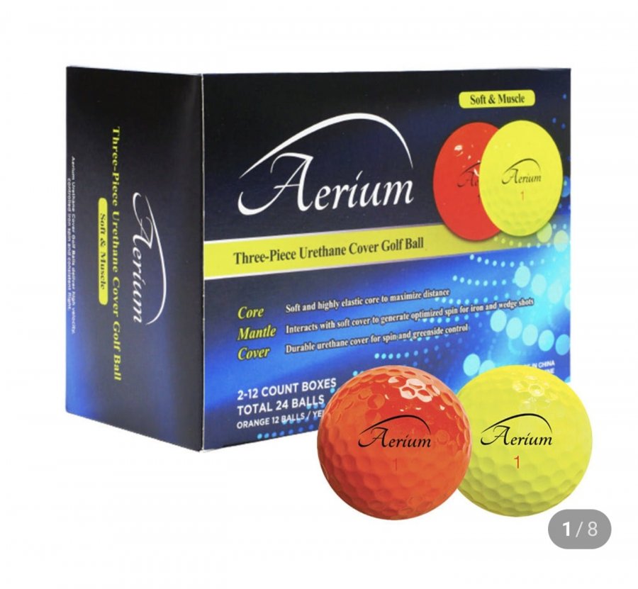 Bóng golf 3 mảnh màu Aeroium (24)