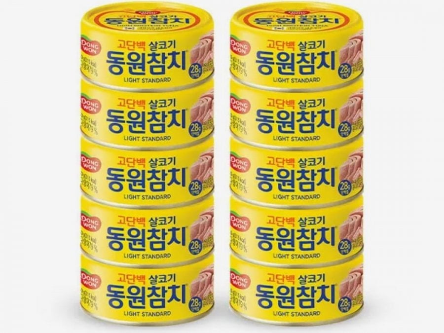 Cá ngừ Dongwon Light Standard 150g x 10 lon