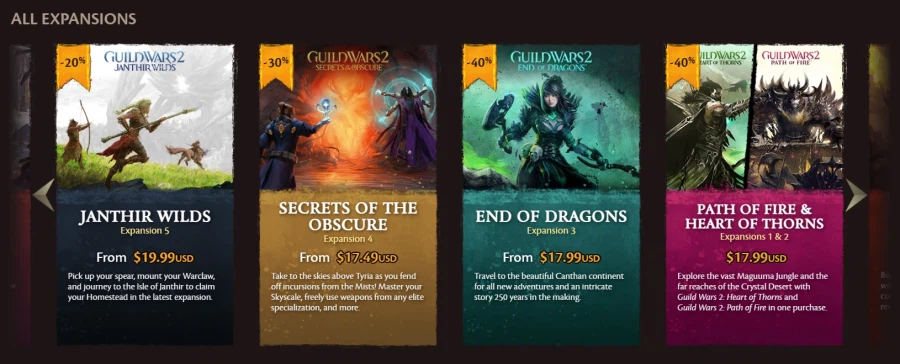 Guild Wars 1, 2 Khuyến mãi mùa xuân