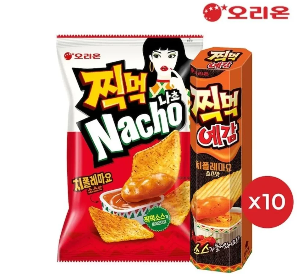 Nacho Chipotle Mayo 84g 10 Cái + Nhúng Yegam Chipotle Mayo 76g 10 Cái