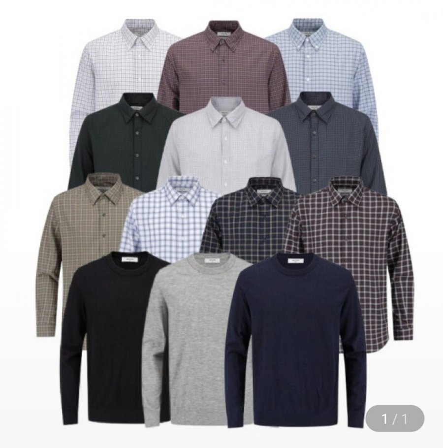 Edition Bộ sưu tập áo sơ mi và áo len đan xen giữa các mùa
